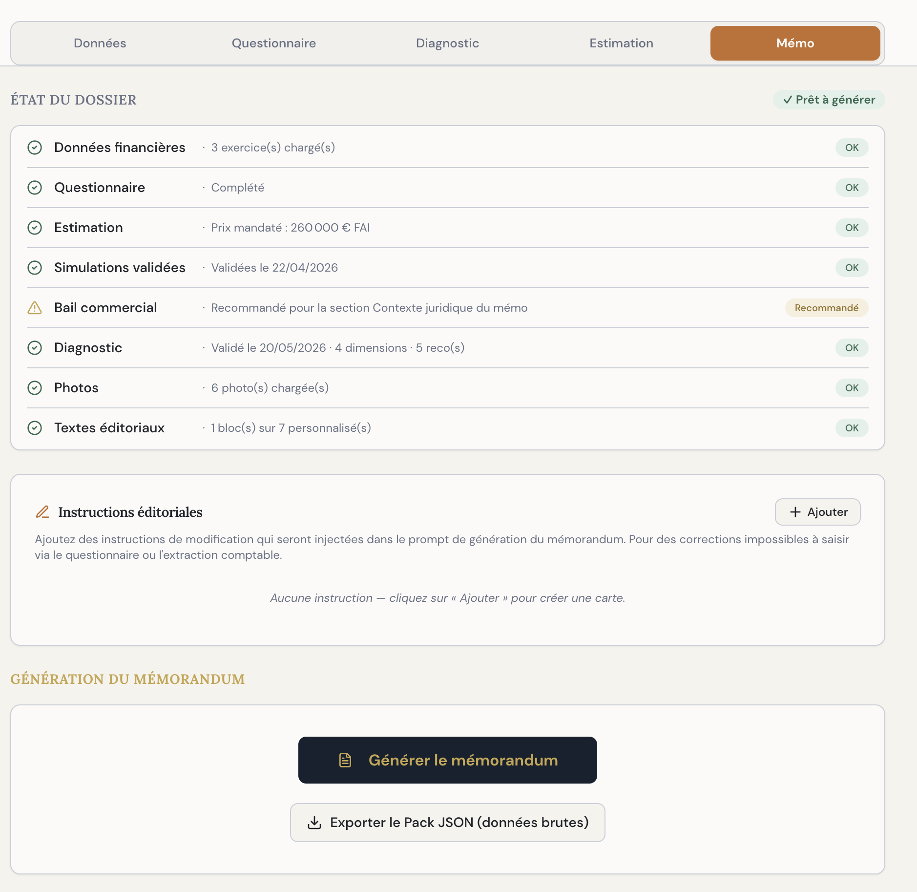 Aperçu de la plateforme Rimbaud Invest.